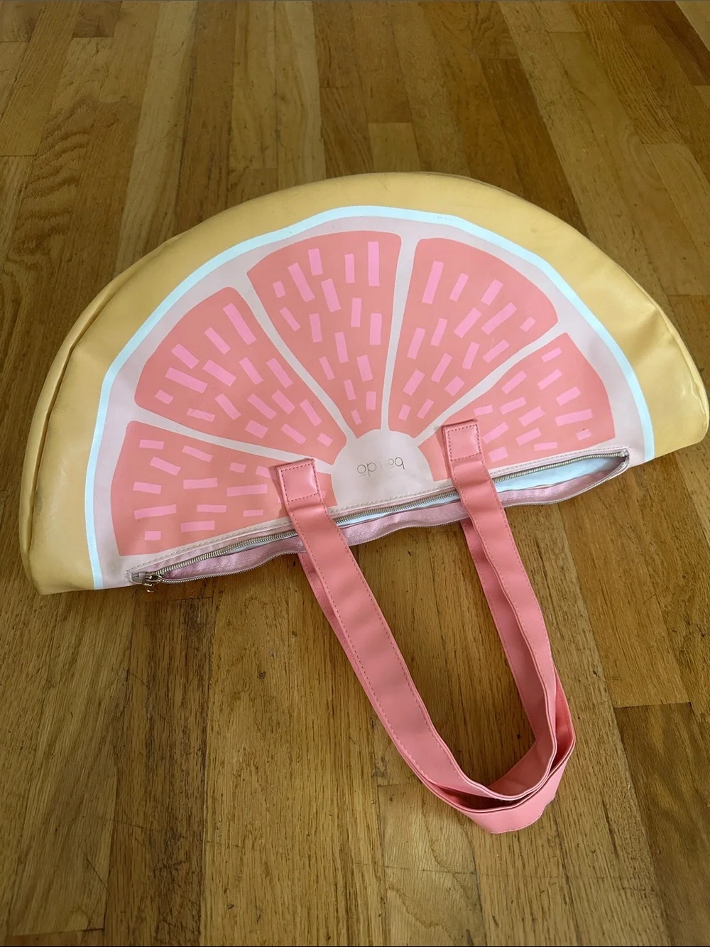 Coral Pink Citrus Slice Tote Bag - Women Bags